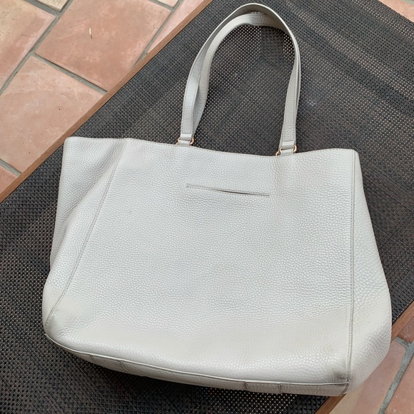 Dagne Dover Light Gray Laptop Bag - Picture 1 of 11
